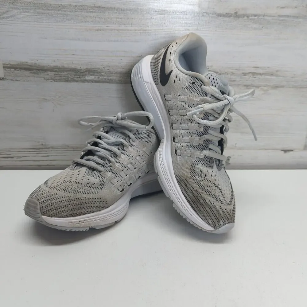 Nike Zoom Vomero 11 Women 6 Comfort Running‎ Athletic Shoes Sneaker Gray White
